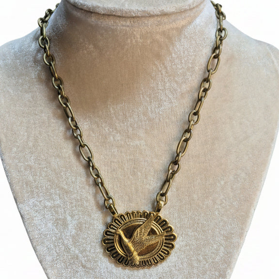 Duck Medallion Necklace