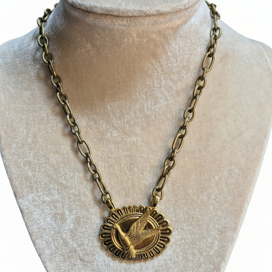 Duck Medallion Necklace