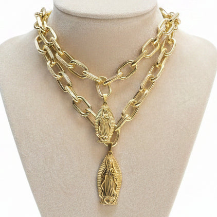 Guadalupe Heavy Link Necklace