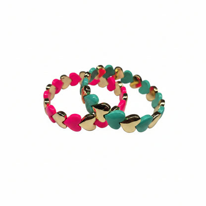 Sweethearts Stretch enamel Bracelet