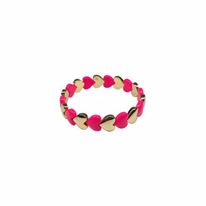 Sweethearts Stretch enamel Bracelet