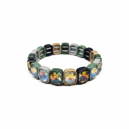 Chunky Candy Crystal Stretch Bracelets