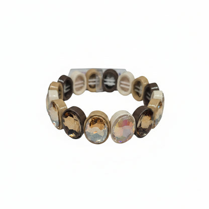 Chunky Candy Crystal Stretch Bracelets