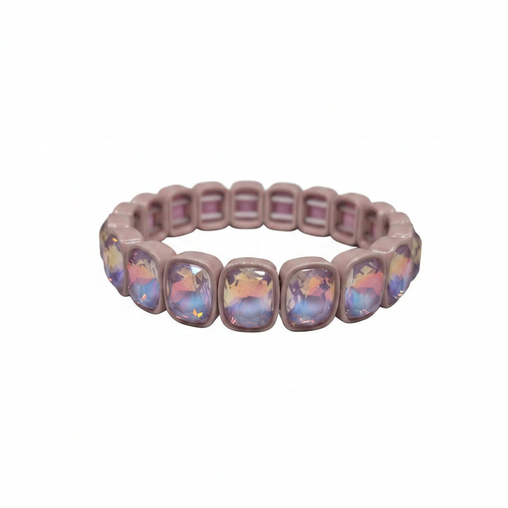 Chunky Candy Crystal Stretch Bracelets