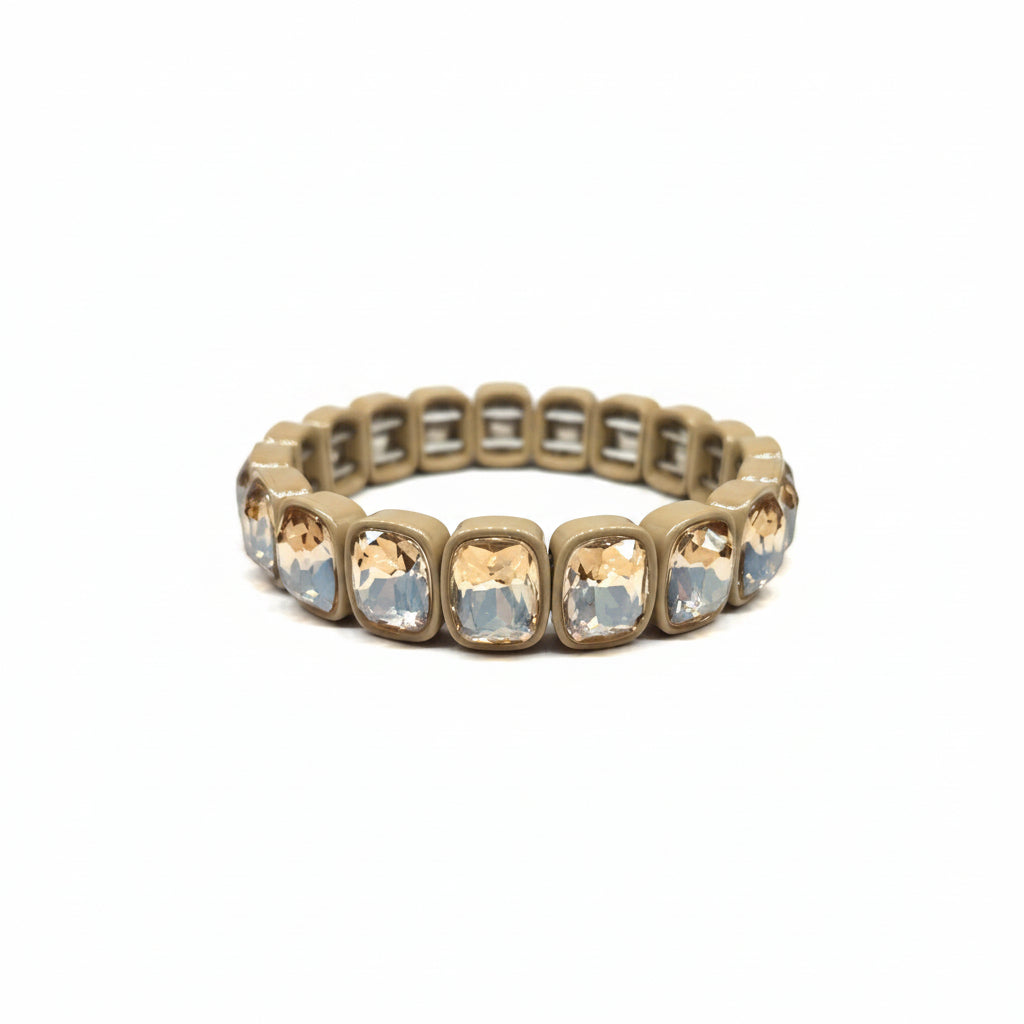 Chunky Candy Crystal Stretch Bracelets