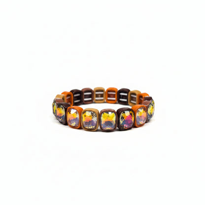 Chunky Candy Crystal Stretch Bracelets