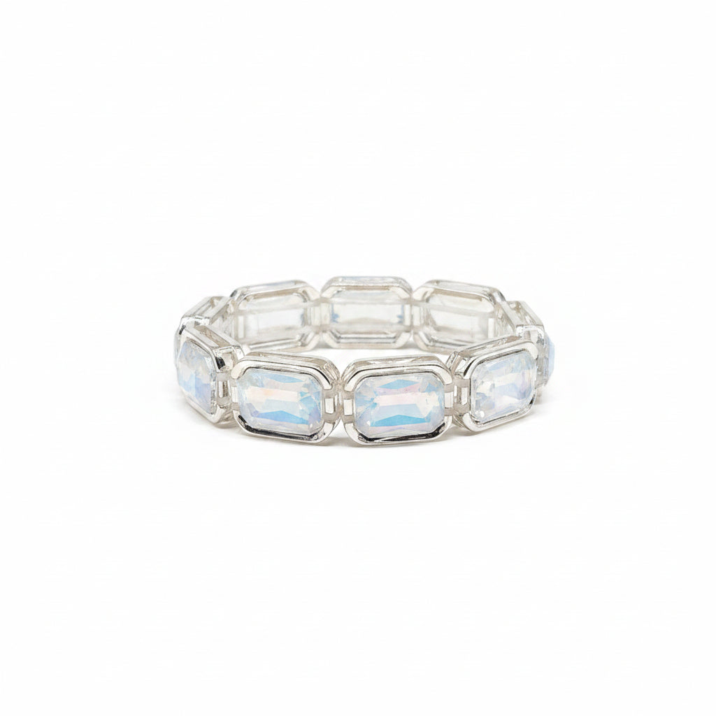 Prism Pop AB Emerald-Cut Stretch Bracelet