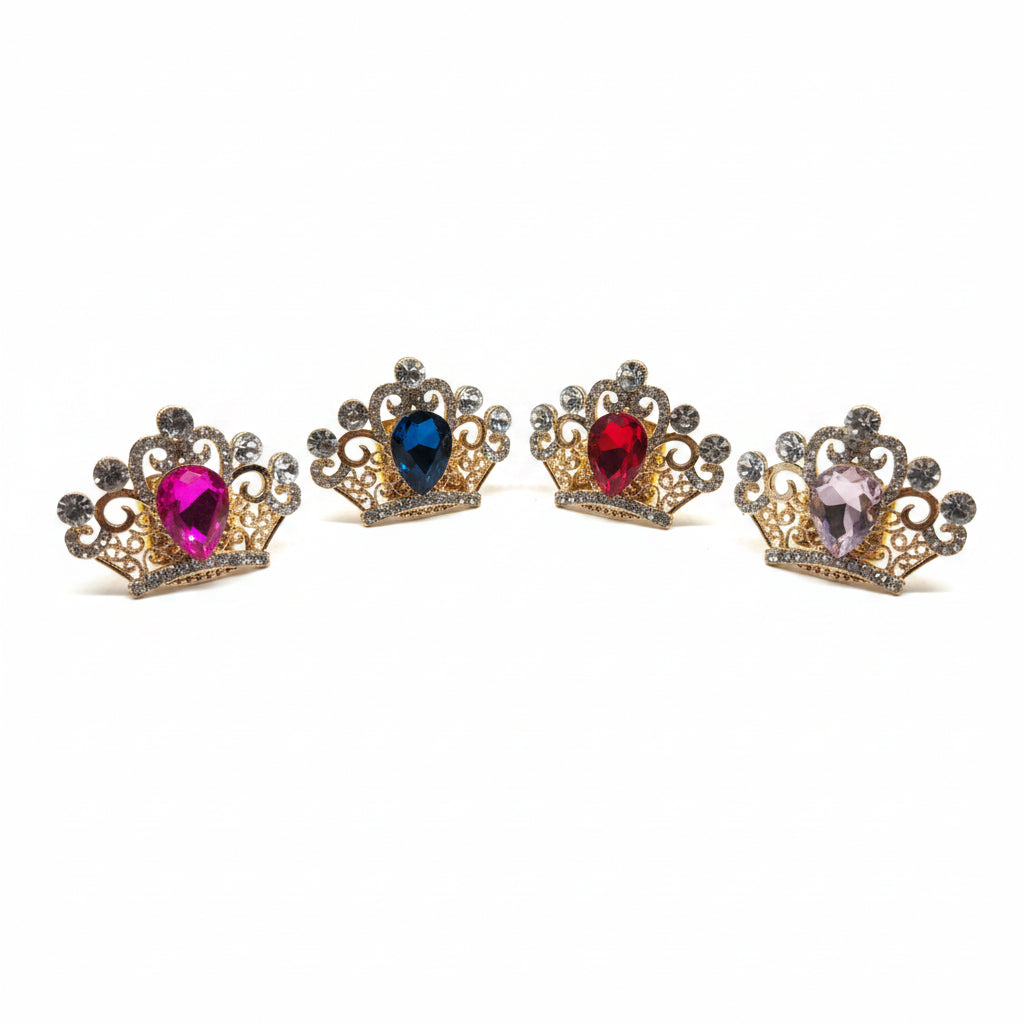Her Royal Hotness Crown Jeweled Ring