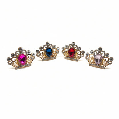 Her Royal Hotness Crown Jeweled Ring