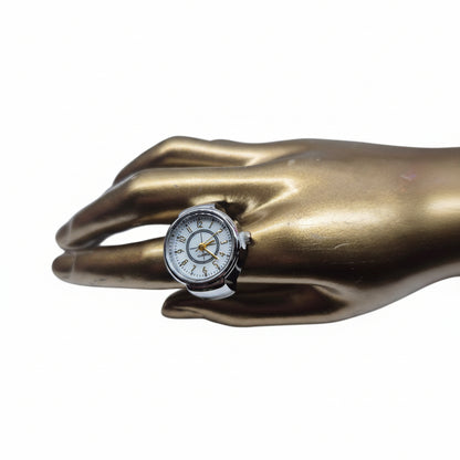 About Time Statement Ring Watch