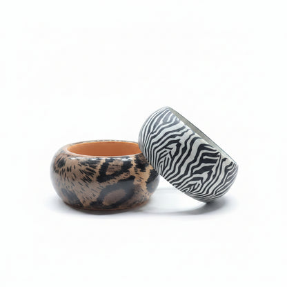 Wild Side Chunky Bangle Bracelet
