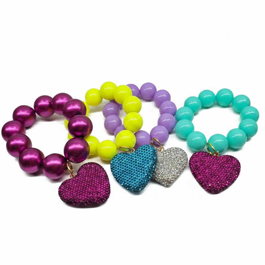 Neon Sweetheart Bracelet