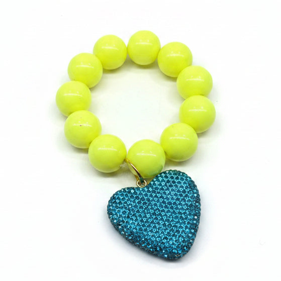 Neon Sweetheart Bracelet
