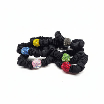 Bedazzled Bauble Hair Ties