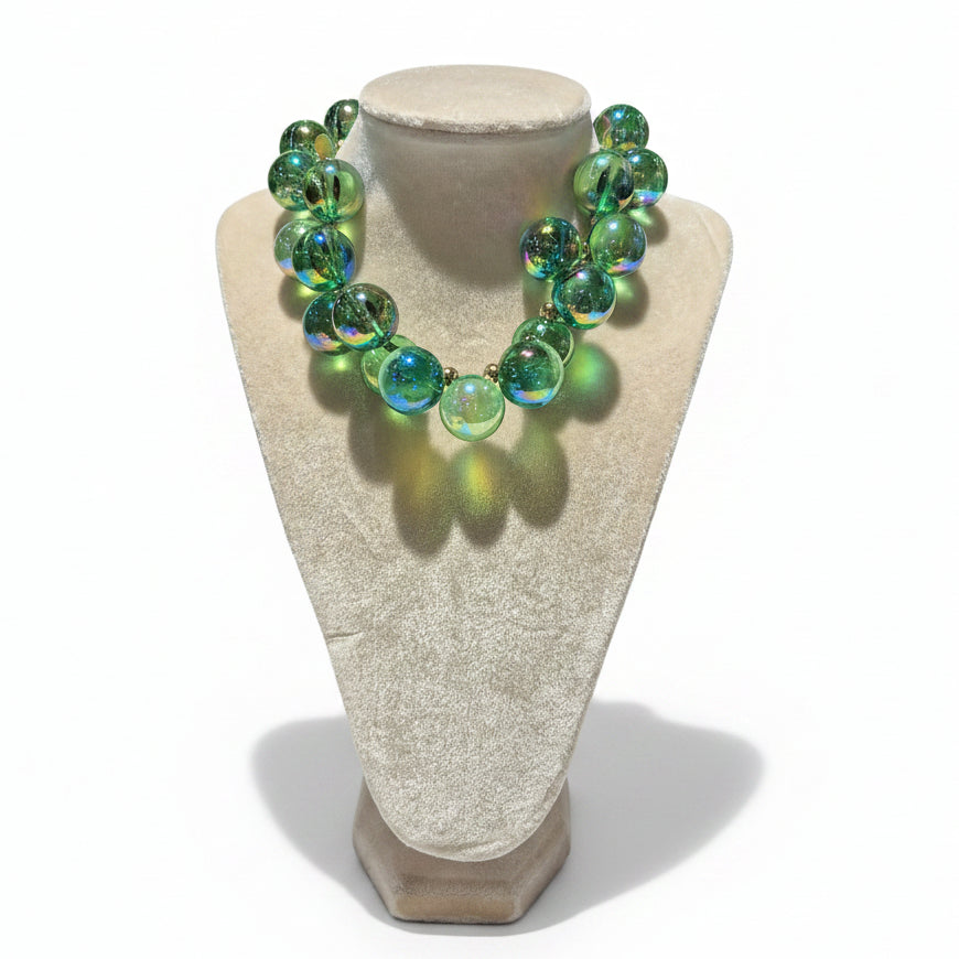 Bubble statement necklace-assorted colors