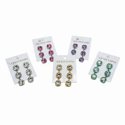 Triple Threat Glow-Ups Earrings