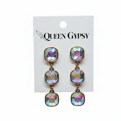 Triple Threat Glow-Ups Earrings