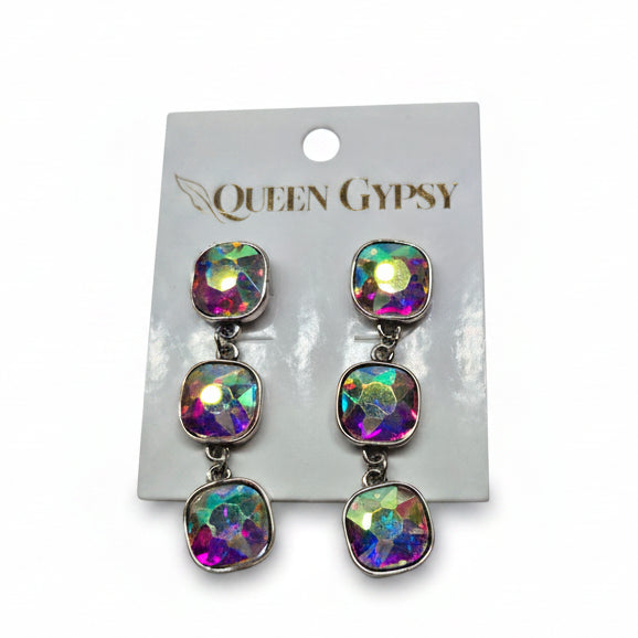 Triple Threat Glow-Ups Earrings