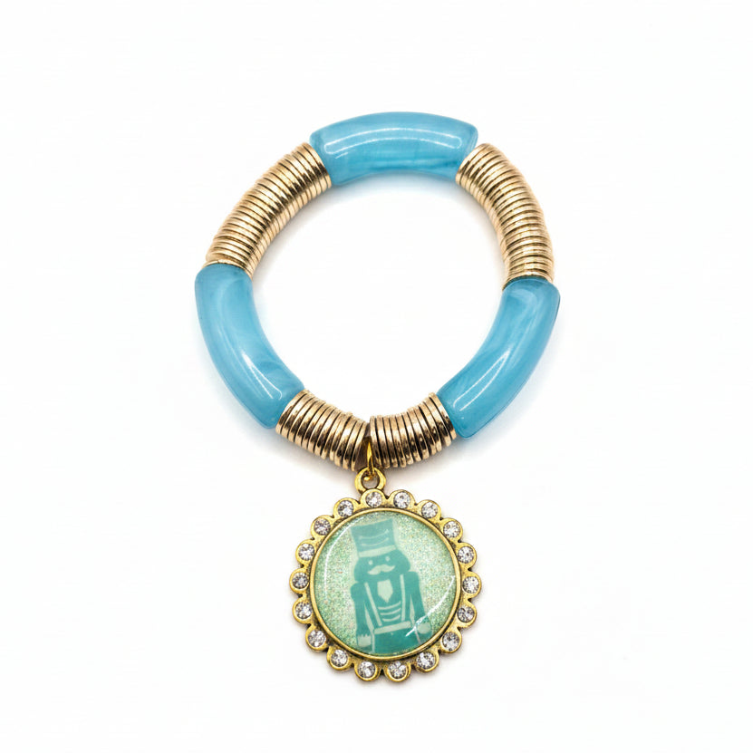 Acrylic Bracelet with Charm