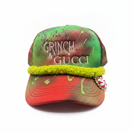 Grinch & Gucci Trucker Hat