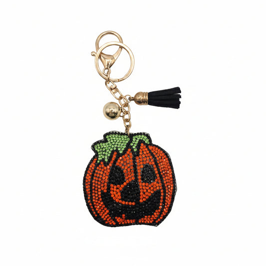 Pumpkin Bling Bag Charm