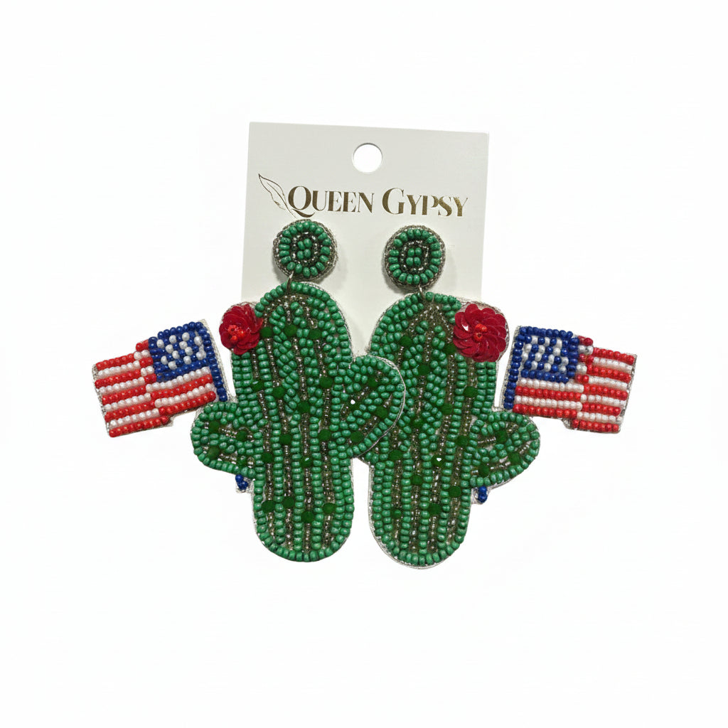 Desert Patriot Earrings