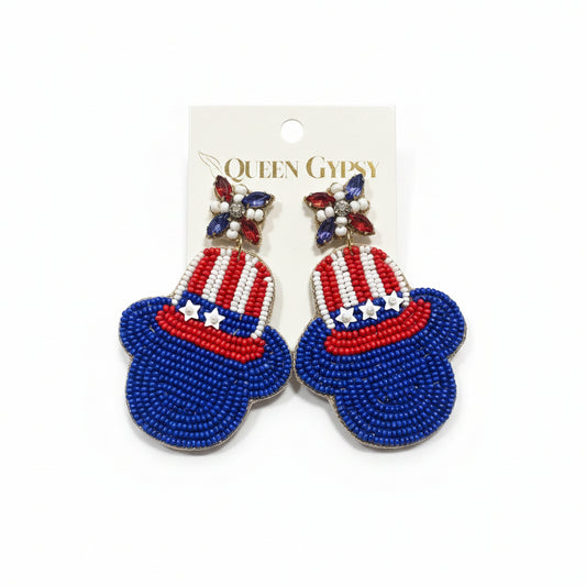 Uncle Sam's Finest Earrings
