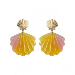 Sunshine Shell  Earrings