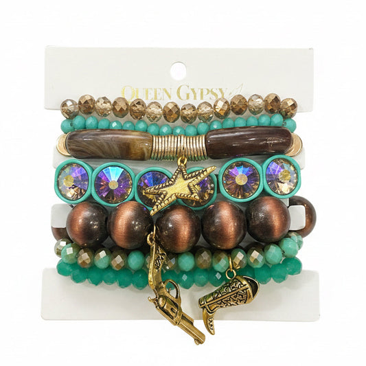 QG Rodeo Bracelet Stack Assorted