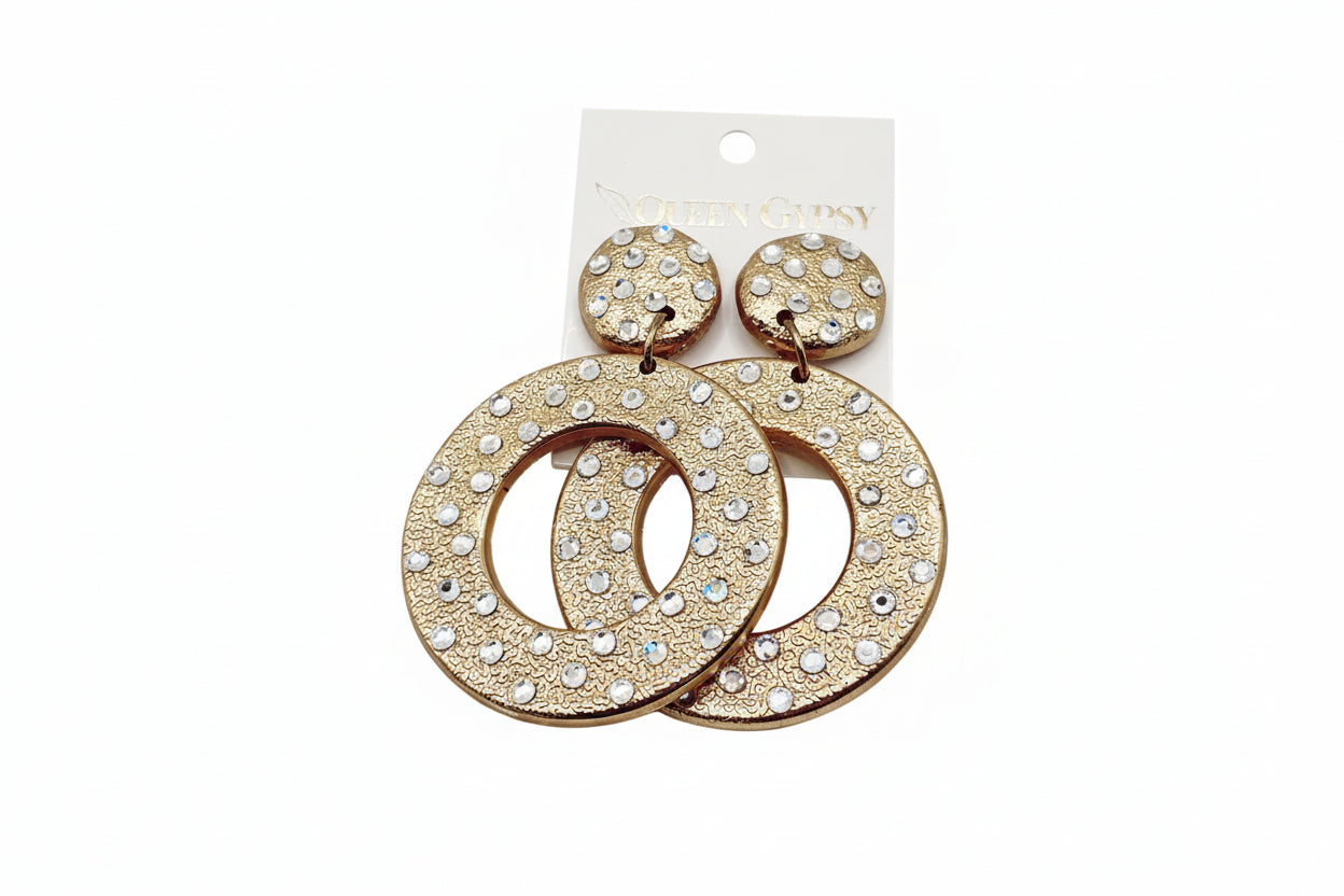 Celestial clip-in earrings