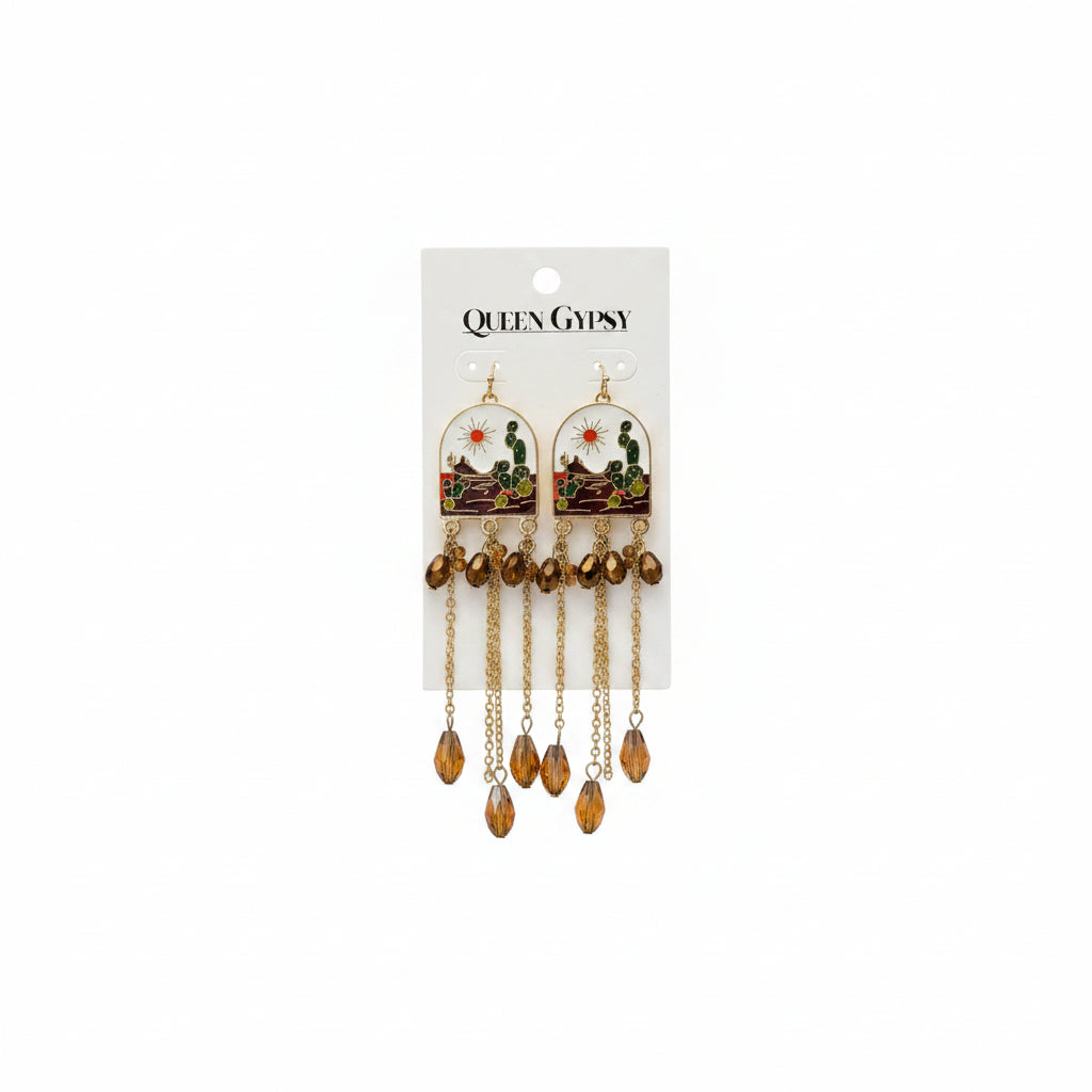 Prairie Window Cascade Earrings