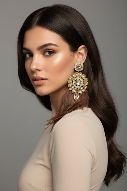 Regal Plumage Earrings