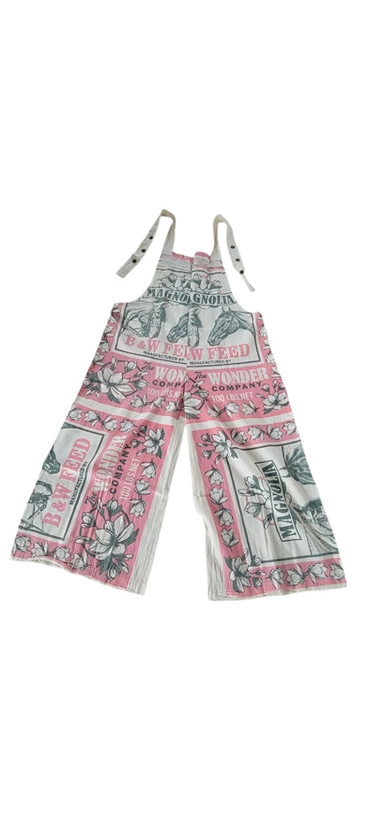 Flour Sack Bib Overalls