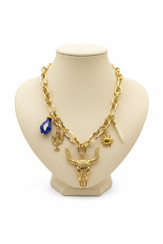 Desert Oracle Charm Necklace