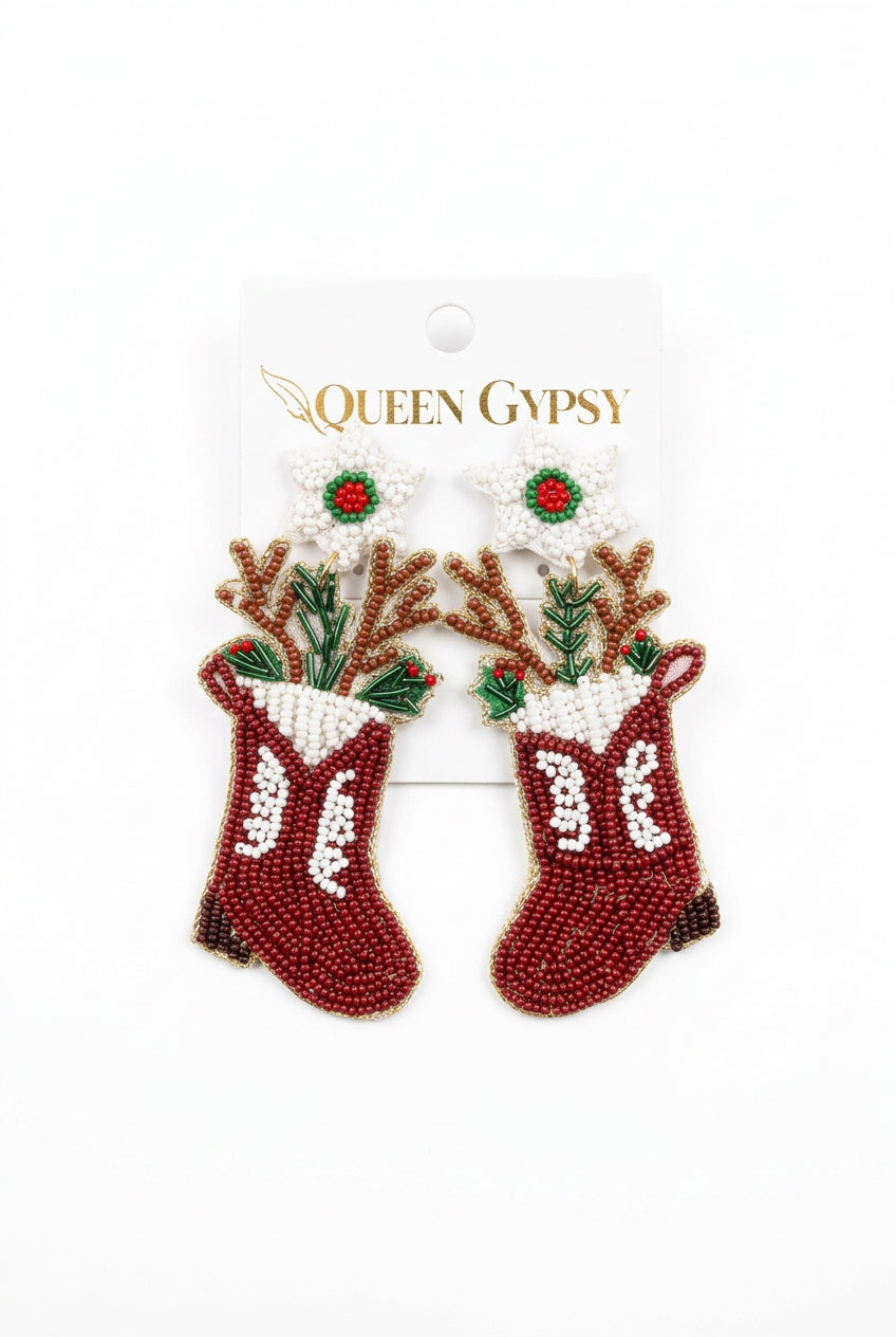 Christmas on the Ranch Earrings