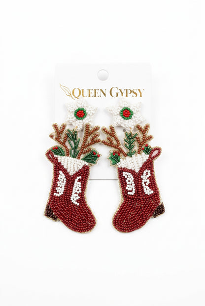 Christmas on the Ranch Earrings