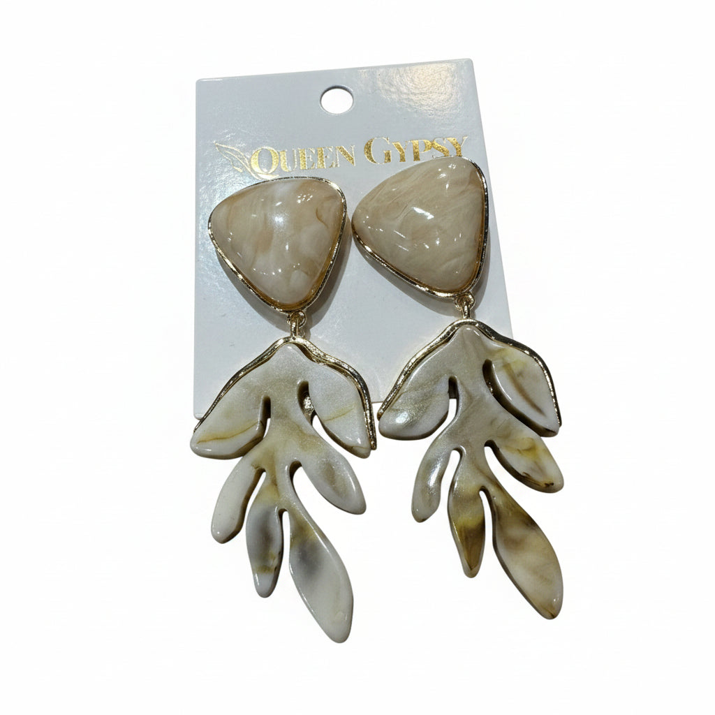 Coral Reef Acrylic Earring