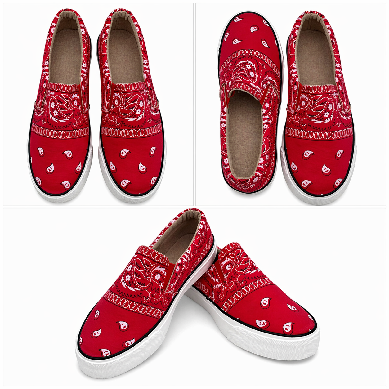 Wild Rag Walkers Slip on