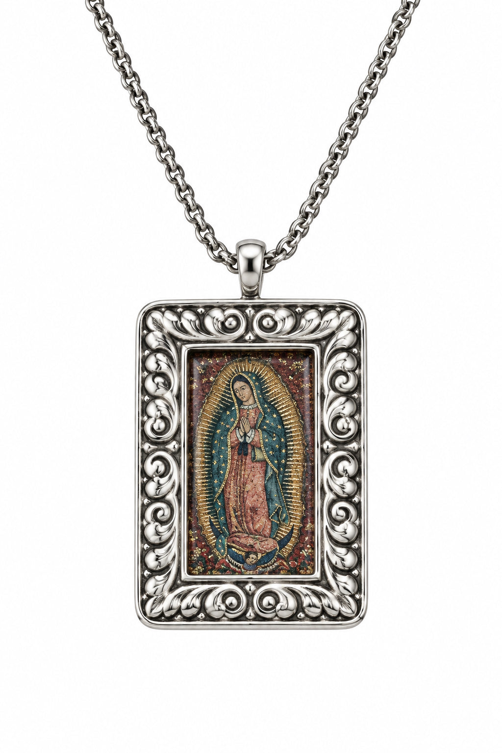 Tibetan Silver religious necklaces
