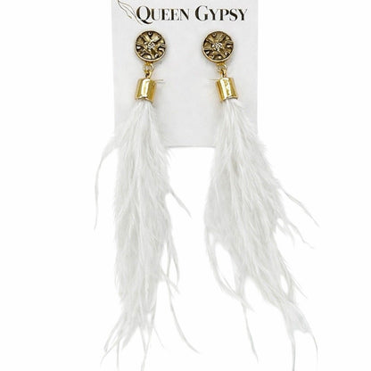 Whispy Feather Earring Assorted 