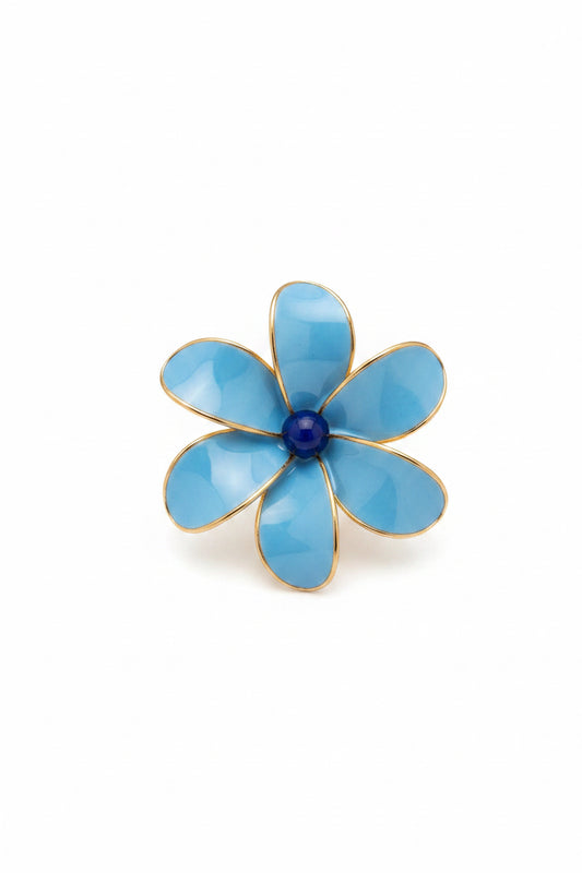 Plumeria Claw Hair Clip
