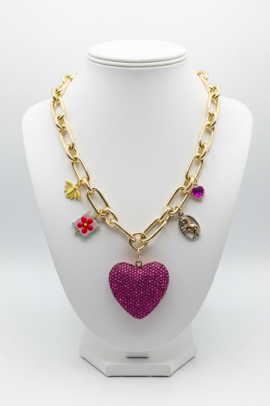 Wild Romance Charm Necklace 