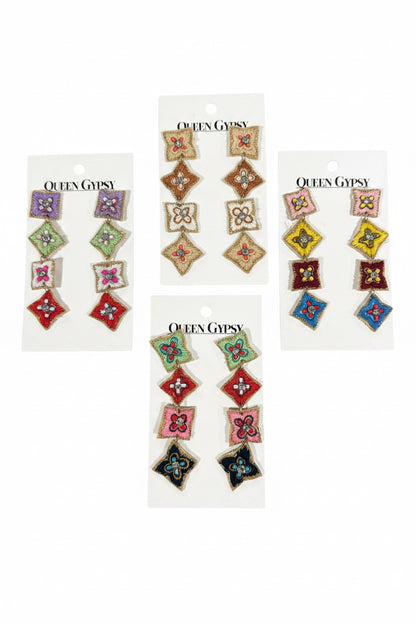 Boho Mosaic Earrings