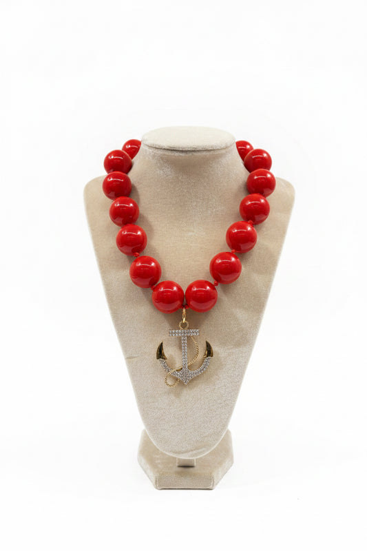 Anchor Down Necklace