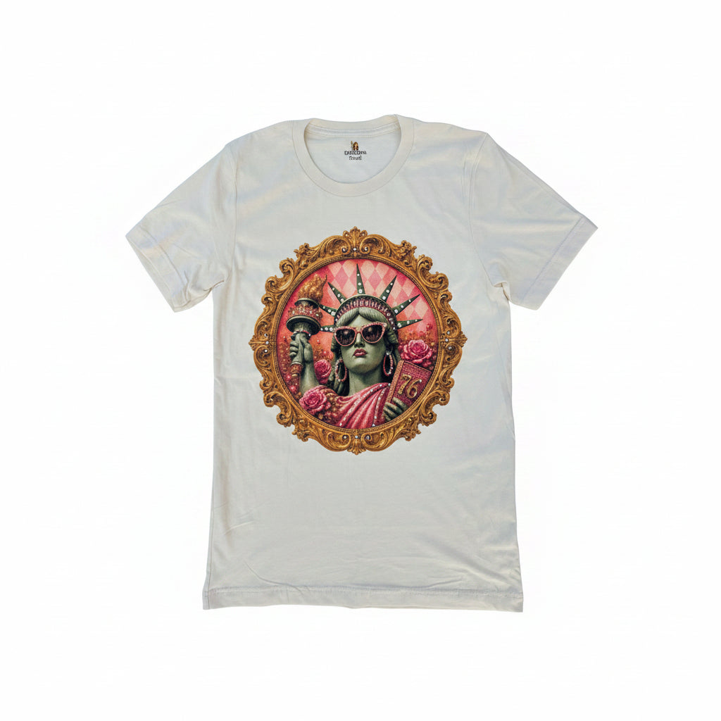 Liberty Luxe T-Shirt on Natural