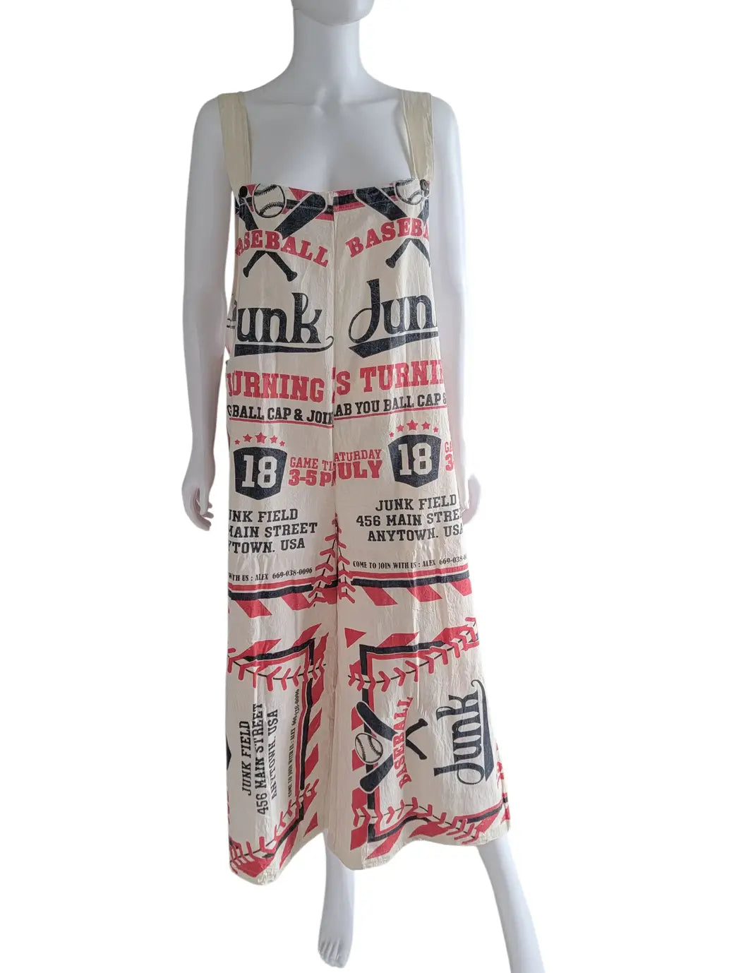 Flour Sack Bib Overalls