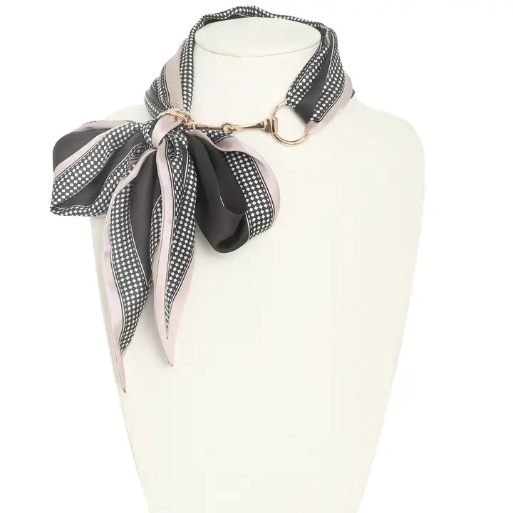 Derby Darling Scarf necklace