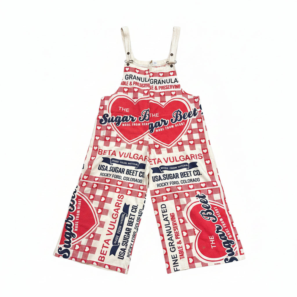 Flour Sack Bib Overalls