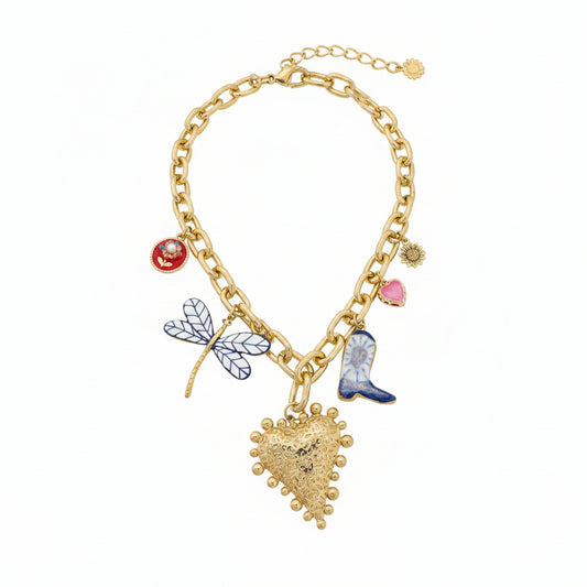 Lucky Wanderer Charm Necklace