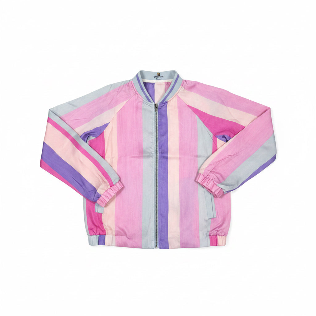 Uptown Silk Bomber